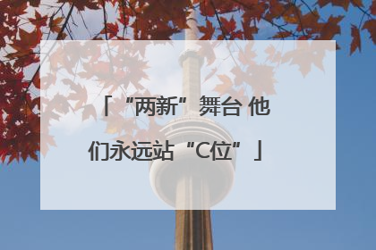 “两新”舞台 他们永远站“C位”