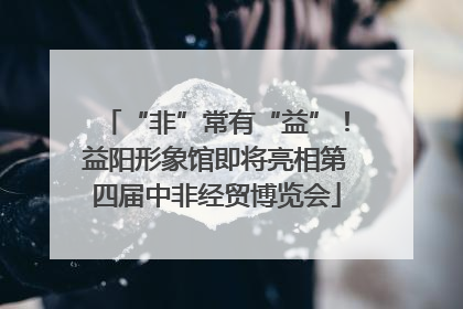 “非”常有“益”！益阳形象馆即将亮相第四届中非经贸博览会
