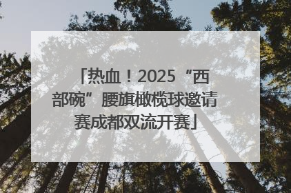 热血！2025“西部碗”腰旗橄榄球邀请赛成都双流开赛