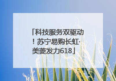 科技服务双驱动！苏宁易购长虹·美菱发力618