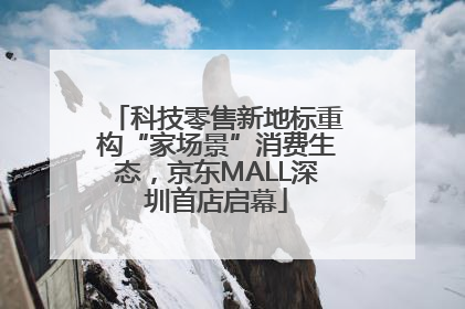 科技零售新地标重构“家场景”消费生态，京东MALL深圳首店启幕