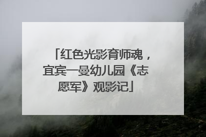 红色光影育师魂，宜宾一曼幼儿园《志愿军》观影记