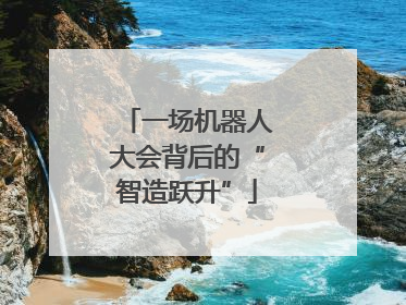 一场机器人大会背后的“智造跃升”