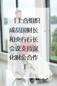 上合组织成员国财长和央行行长会议支持深化财金合作