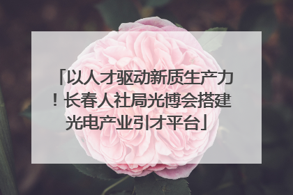 以人才驱动新质生产力！长春人社局光博会搭建光电产业引才平台