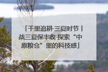 千里追耕·三夏时节丨战三夏保丰收 探索“中原粮仓”里的科技感