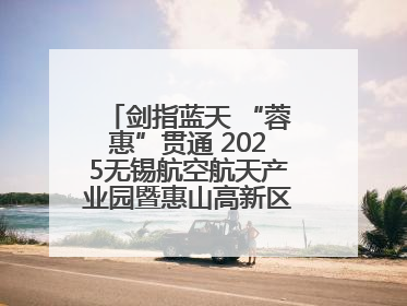 剑指蓝天 “蓉惠”贯通 2025无锡航空航天产业园暨惠山高新区投资环境推介会在成都举行