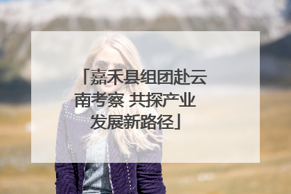 嘉禾县组团赴云南考察 共探产业发展新路径