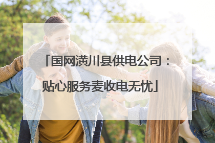 国网潢川县供电公司：贴心服务麦收电无忧