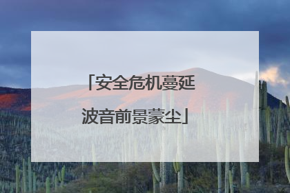 安全危机蔓延 波音前景蒙尘