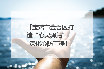 宝鸡市金台区打造“心灵驿站” 深化心防工程