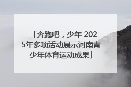 奔跑吧，少年 2025年多项活动展示河南青少年体育运动成果