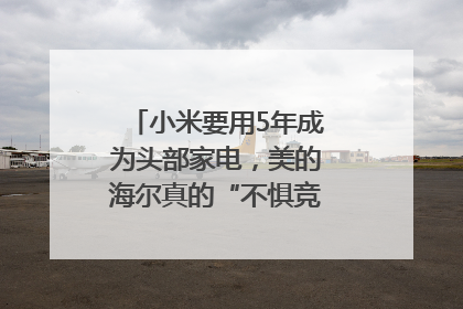 小米要用5年成为头部家电，美的海尔真的“不惧竞争”？｜热财经