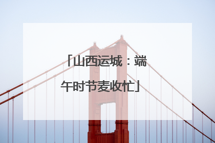 山西运城：端午时节麦收忙