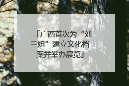 广西首次为“刘三姐”建立文化档案并举办展览