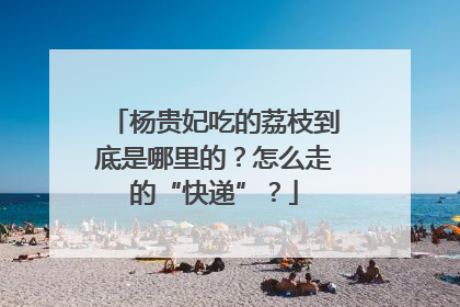 杨贵妃吃的荔枝到底是哪里的？怎么走的“快递”？