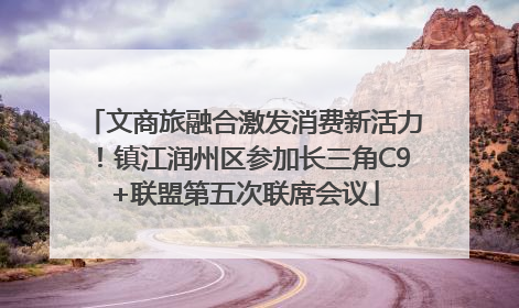 文商旅融合激发消费新活力！镇江润州区参加长三角C9+联盟第五次联席会议