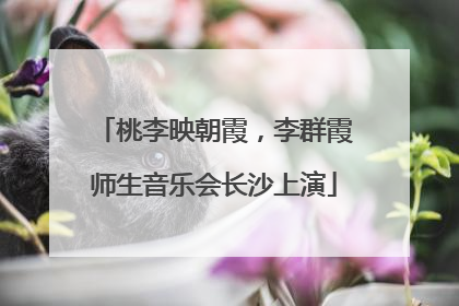 桃李映朝霞，李群霞师生音乐会长沙上演