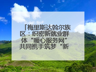 梅里斯达斡尔族区：织密新就业群体“暖心服务网”共同携手筑梦“新力量”
