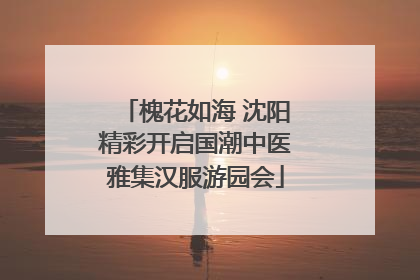 槐花如海 沈阳精彩开启国潮中医雅集汉服游园会