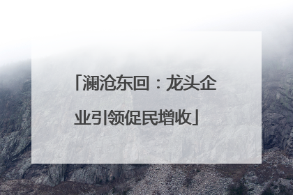 澜沧东回：龙头企业引领促民增收