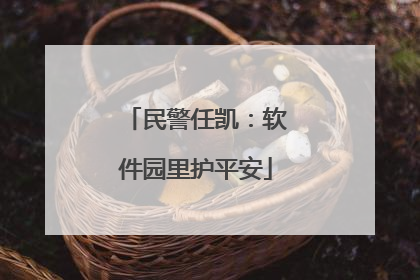 民警任凯：软件园里护平安