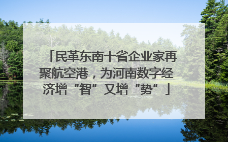 民革东南十省企业家再聚航空港，为河南数字经济增“智”又增“势”