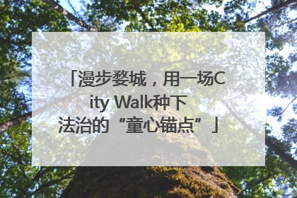 漫步婺城，用一场City Walk种下法治的“童心锚点”