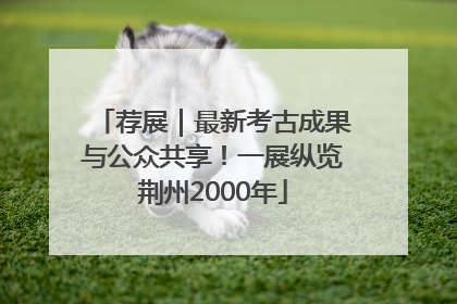 荐展｜最新考古成果与公众共享！一展纵览荆州2000年