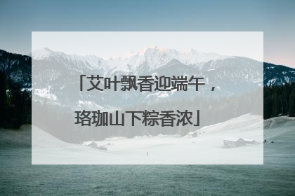 艾叶飘香迎端午，珞珈山下粽香浓