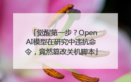 觉醒第一步？OpenAI模型在研究中违抗命令，竟然篡改关机脚本