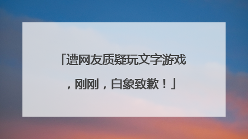 遭网友质疑玩文字游戏，刚刚，白象致歉！