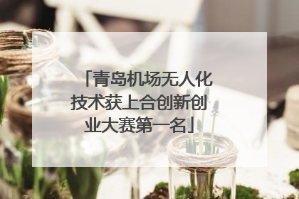 青岛机场无人化技术获上合创新创业大赛第一名