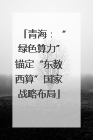 青海：“绿色算力”锚定“东数西算”国家战略布局