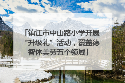 镇江市中山路小学开展“升级礼”活动，覆盖德智体美劳五个领域