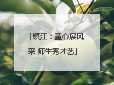 镇江：童心展风采 师生秀才艺