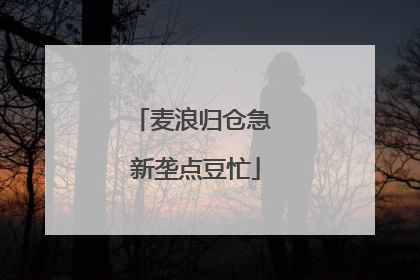 麦浪归仓急 新垄点豆忙