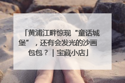 黄浦江畔惊现“童话城堡”，还有会发光的沙画包包？｜宝藏小店