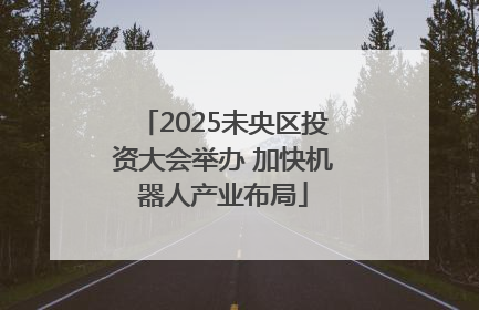 2025未央区投资大会举办 加快机器人产业布局