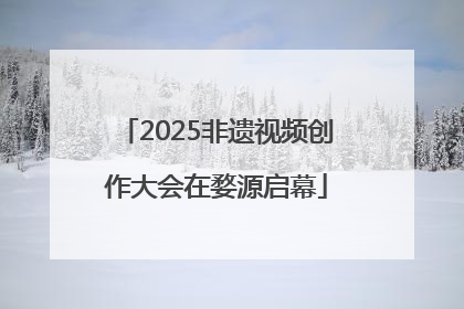 2025非遗视频创作大会在婺源启幕