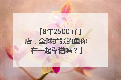 8年2500+门店，全球扩张的鱼你在一起靠谱吗？