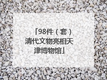 98件（套）清代文物亮相天津博物馆