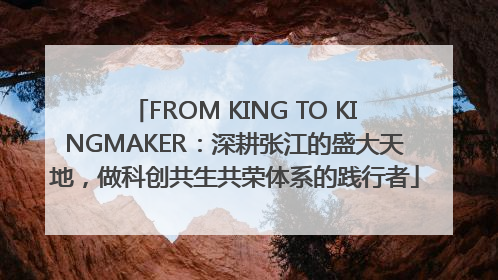 FROM KING TO KINGMAKER：深耕张江的盛大天地，做科创共生共荣体系的践行者